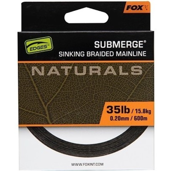 Fox splétaná šňůra naturals submerge braid 600 m - 0