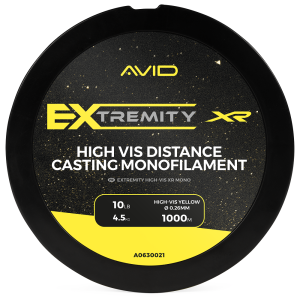 Avid carp vlasec extremity hi-vis xr mono 1000 m - 0