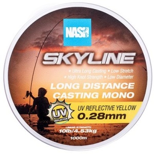 Nash vlasec skyline mono uv yellow 1000 m - 0