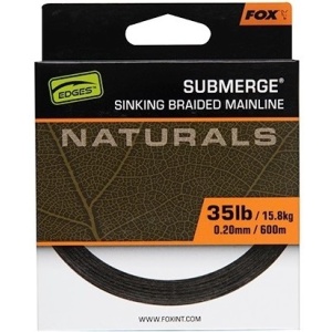 Fox splétaná šňůra naturals submerge braid 600 m - 0