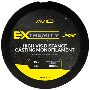 Avid carp vlasec extremity hi-vis xr mono 1000 m - 0