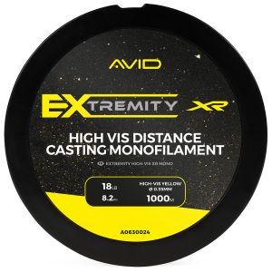 Avid carp vlasec extremity hi-vis xr mono 1000 m - 0