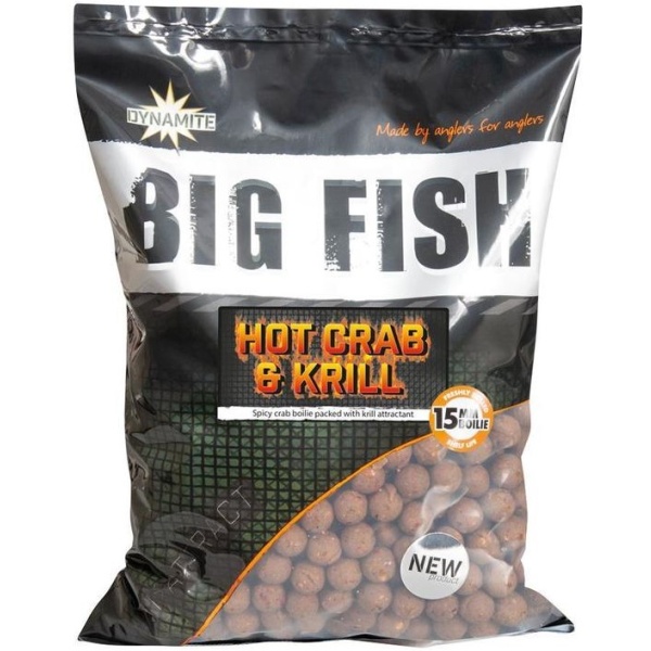 Dynamite baits boilies big fish hot crab krill - 1