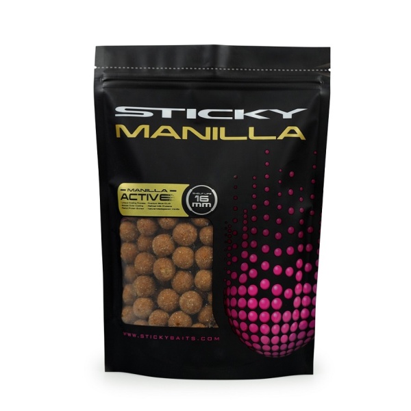 Sticky baits boilie manilla active shelf life - 1 kg 16 mm