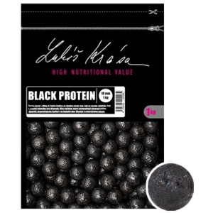 Lk baits boilie lukáš krása black protein-1 kg 20 mm