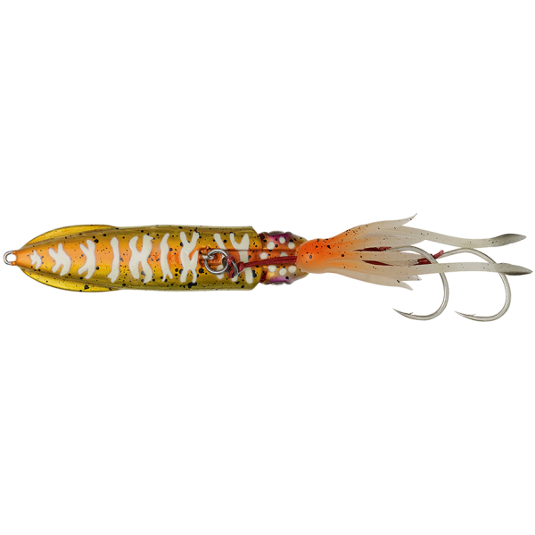 Savage gear swimsquid inchiku orange gold glow - 10