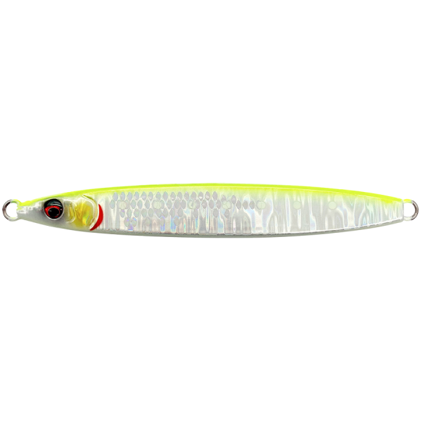 Savage gear sardine glider fast sink uv chartreuse glow - 13