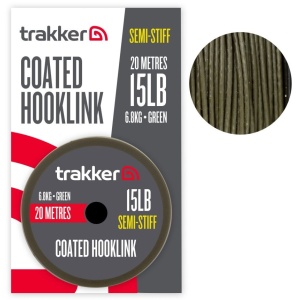 Trakker návazcová šňůra semi stiff coated hooklink 20 m - 15 lb 6