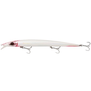 Savage gear wobler barra jerk floating bloody pearl - 19 cm 25 g