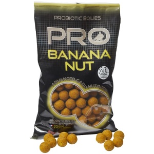 Starbaits boilie pro banana nut - 2 kg 14 mm