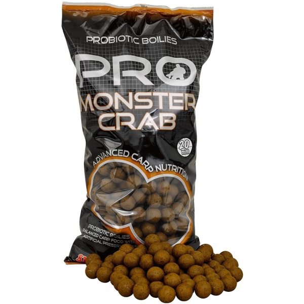 Starbaits boilie probiotic monster crab - 2 kg 14 mm