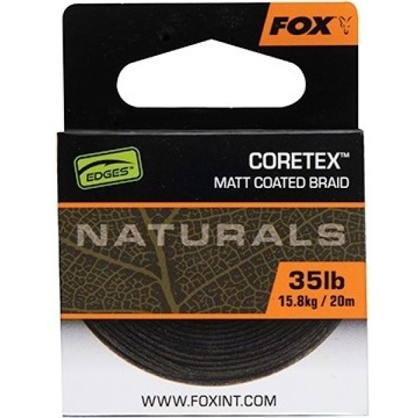 Fox návazcová šňůrka naturals coretex 20 m - 20 lb