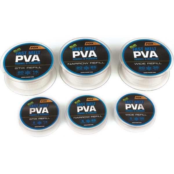 Fox náhradní pva punčocha edges refill fast melt-20 m 14 mm