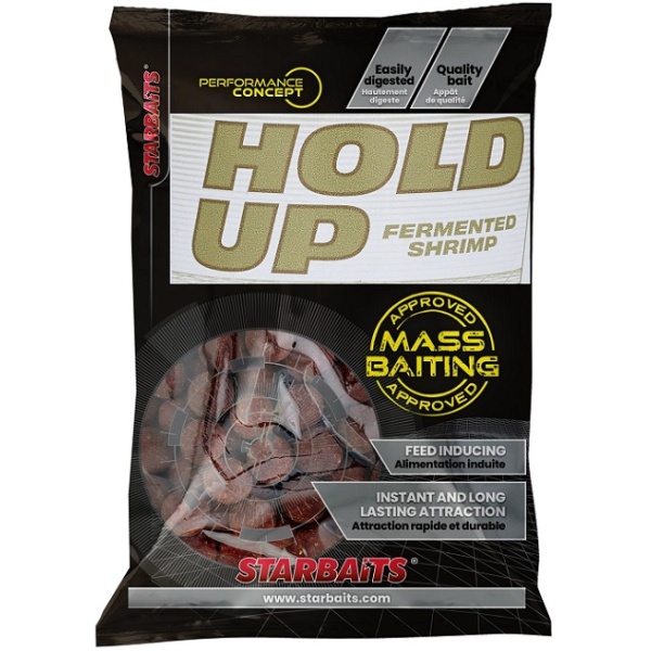 Starbaits boilie hold up fermented shrimp mass baiting 3 kg - 20 mm