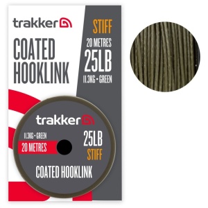 Trakker návazcová šňůra stiff coated hooklink 20 m - 25 lb 11