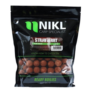 Nikl hotové boilies strawberry - 3 kg 20 mm