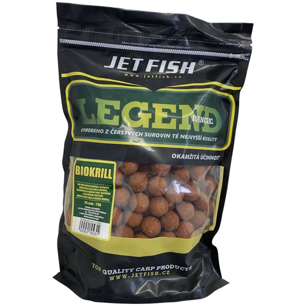 Jet fish boilie legend range biokrill-3 kg 24 mm