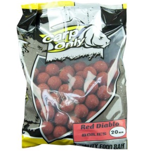 Carp only boilies red diablo - 3 kg 24 mm