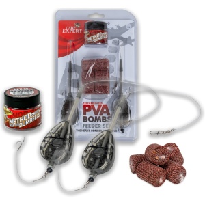 Carp expert montáž rapid pva bomb sada s nástrahami 2 ks - 30 g