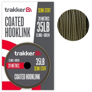 Trakker návazcová šňůra semi stiff coated hooklink 20 m - 35 lb 15