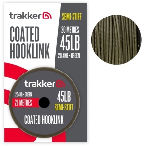 Trakker návazcová šňůra semi stiff coated hooklink 20 m - 45 lb 20