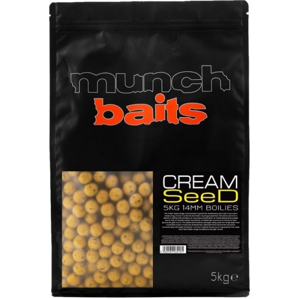 Munch baits boilie cream seed-5 kg 14 mm