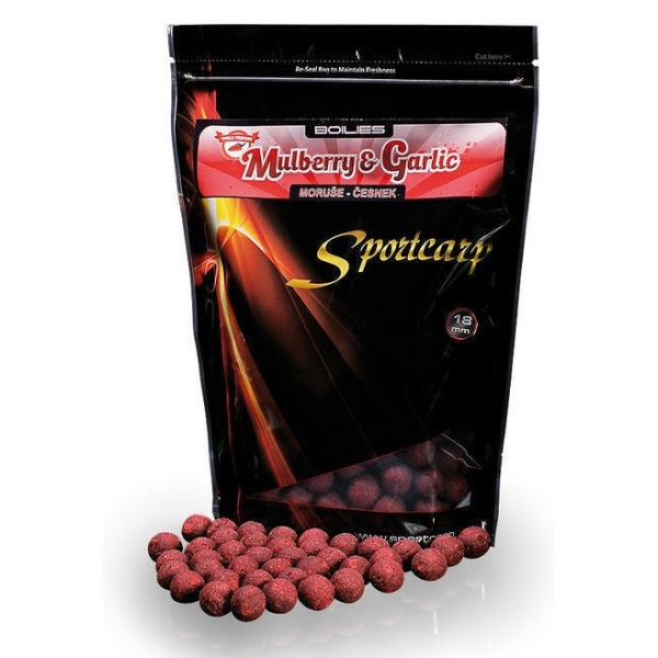 Sportcarp boilies mulberry garlic-5 kg 18 mm