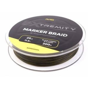 Avid carp splétaná šňůra extremity marker braid 300 m camo 0