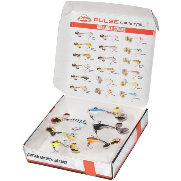 Berkley limitované vánoční balení pulse spintail gift box 6 ks ltd