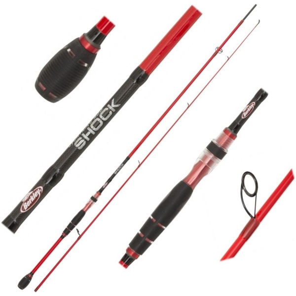 Berkley prut lighting shock red spin mh 2