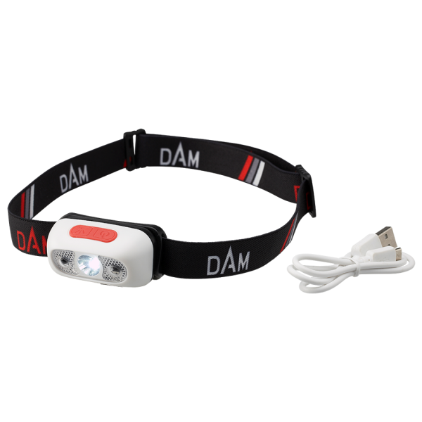 Dam čelovka usb-chargeable sensor headlamp