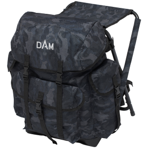 Dam židlička s batohem iconic camo backpack