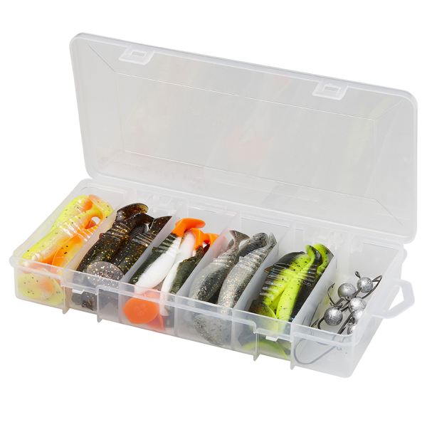 Savage gear gumová nástraha cannibal shad kit mixed colors 36 ks - 10 a 12