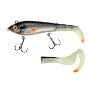 Abu garcia wobler svartzonker mchybrid glow shad - 16