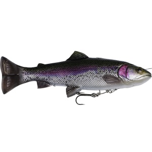 Savage gear gumová nástraha pstruh 4d line thru pulsetail trout ss rainbow trout - délka 2-délka 20 cm 102 g