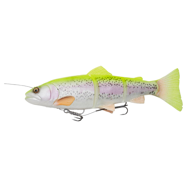 Savage gear gumová nástraha 4d linethru trout sinking lemon trout - 20 cm 98 g