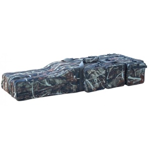 Suretti obal na pruty tříkomorový camo-délka 125 cm