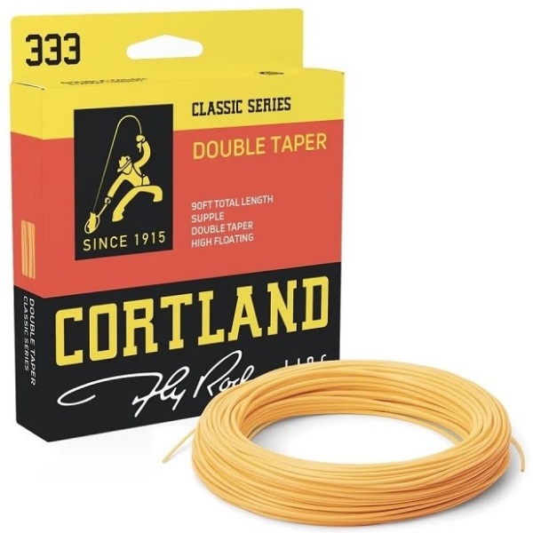 Cortland muškařská šňůra 333 classic floating double mango orange 90 ft - dt3f