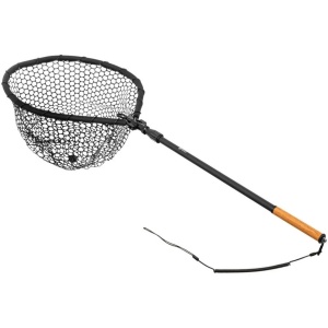 Fencl přívlačový podběrák predator premium pro xxl plovoucí se silikonovou sítí 68x54 cm