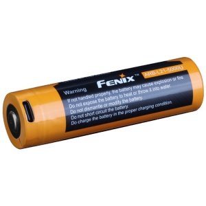 Fenix dobíjecí baterie 21700 5000 mah s usb-c li-ion