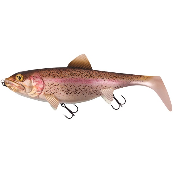 Fox rage gumová nástraha giant replicant uv rainbow trout - 35 cm 443 g