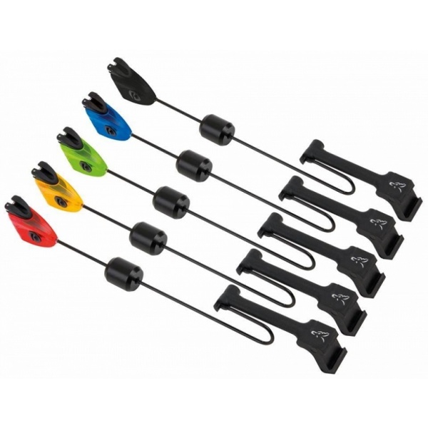 Fox swingery black mk3 swinger 3 rod set red orange green