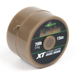 Korda olověnka kable xt extreme leadcore 70 lb 31 kg 15 m-green