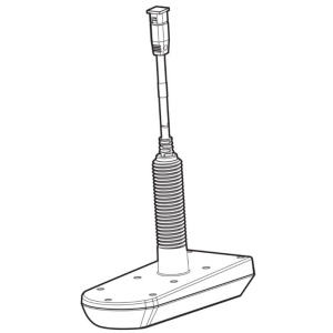 Humminbird sonda xpth 9 20 msi t plastic thru hull helix 9