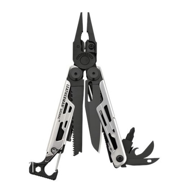 Leatherman multifunkční kleště signal black silver