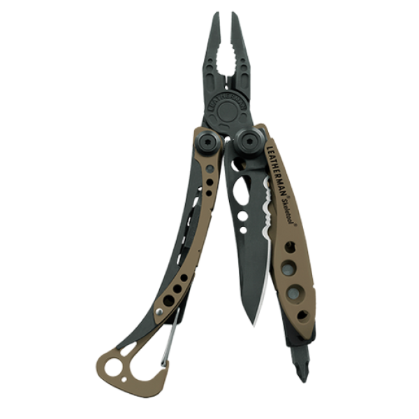 Leatherman nůž multitool skeletool coyote tan