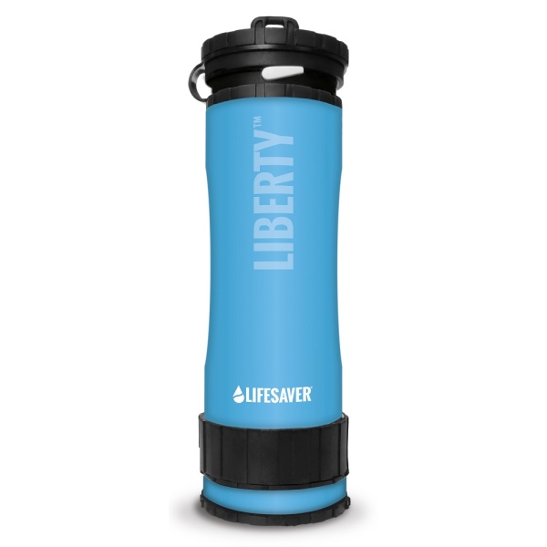 Lifesaver filtrační lahev na vodu liberty 400 ml modrá