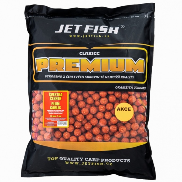 Jet fish boilie premium clasicc 5 kg 24 mm - mango / meruňka