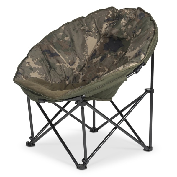 Nash křeslo bank life moon chair camo