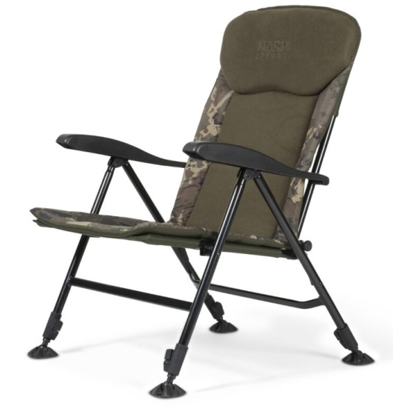 Nash křeslo bank life reclining chair camo